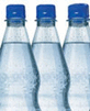 Wasser in der Plastikflaschen
